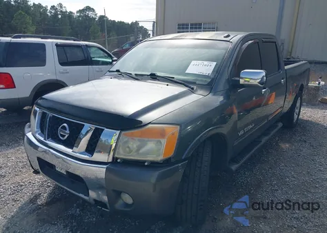 2008 Nissan Titan Le z USA, uszkodzony, nr VIN 1N6BA07G98N311883